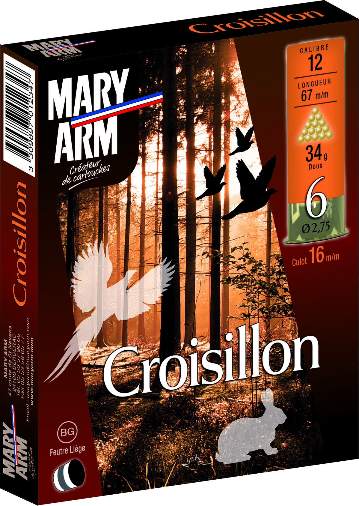MARY ARM CROISILLON 34 gr